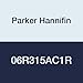 Parker Hannifin 06R313AC1R Prep-Air II Series 06R Zinc Compact Regulator Without Gauge, 125 psig Range, Relieving Relief, Reverse Flow, 1/2" BSPP Port Size