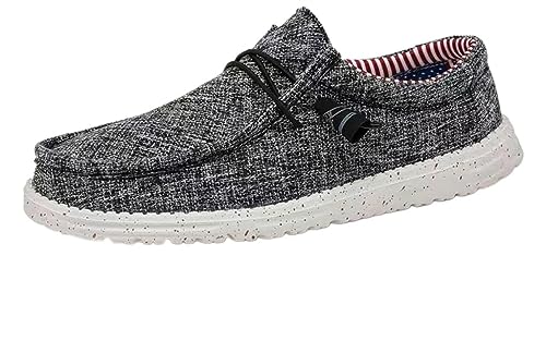 Men's Casual Slip-on Loafers, Comfort Shoes, VAMPSNYC (Dark Iron)