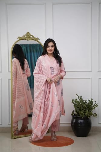 Image of FABNEX kurta set for women | Women Kurti Pant Set (K-160-162)
