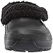 CROC womens Classic Blitzen Iii Clog Mule, Black/Black, 13 Women 11 Men US