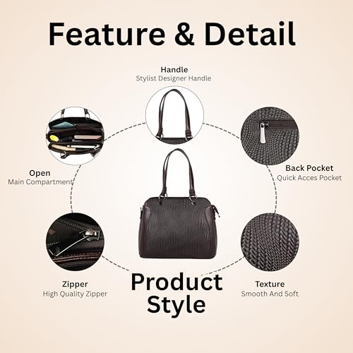 Image of Durable Satchel bag for Women Branded Stylish Top Hnadle Handbag