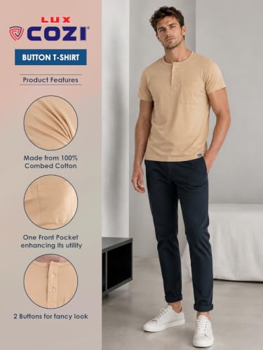 Image of Lux Cozi Men's Regular Fit T-Shirt