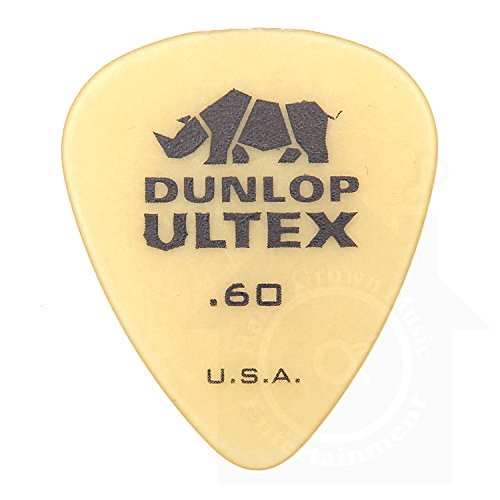 Jim Dunlop Ultex Standard Pick 12Zbg 0.60mm AebNX X^_[h sbN  Musent Custom Players Pick t | 421B060-ULT-12P