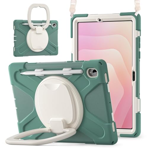 Coque de protection Samsung Galaxy Tab S11 JZ robuste Heavy Duty couleur émeraude