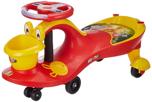Brunte Kids Swing Car, Twister Swing Car with PU LED Wheels, Push Ride on Magic Swing Car for Kids Suitable for 3+ Years Boys & Girls, Twister for Kids, with Music and Basket (B0BZCBJ89Q) Amazon Price History, Amazon Price Tracker