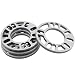 DCVAMOUS 9.5mm or 3/8" Universal Wheel Spacers 4 & 5 Lug for All 4X100 4X108 4X110 4X114.3 5X100 5X108 5X110 5X112 5X114.3 5X115 5X120 5X130 4X4 4X4.25 4X4.5 5X4 5X4.5 5X4.25 5X4.75 5X5 (4PC)
