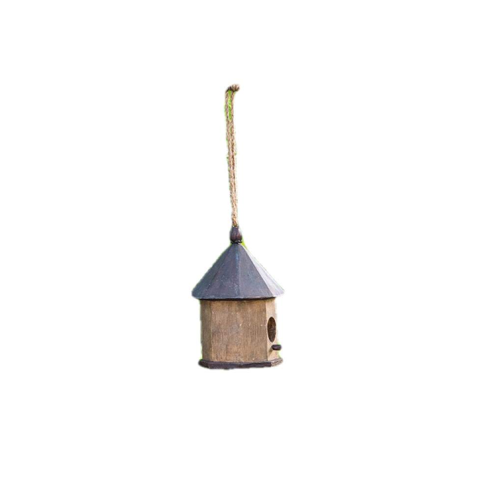 Statue nid d'oiseau résine抗 UV et intempéries pour décoration