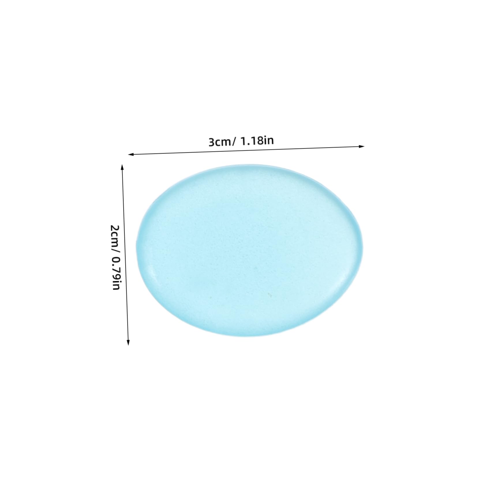 Toyvian 400 Stück Leuchtsteine Aquarium Kieselsteine Blaue Glow Dekorative für Bonsai Pflanzen Gartendeko Wetterfeste Resin Steine für Garten und Teich