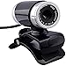 Produktbild QWER Hd Webcam 480p, Computer Web Kamera USB Plug Laptop Desktop Web Cam Für Streaming, Video Anrufe Und Aufnahme, 360 Grad Drehbar