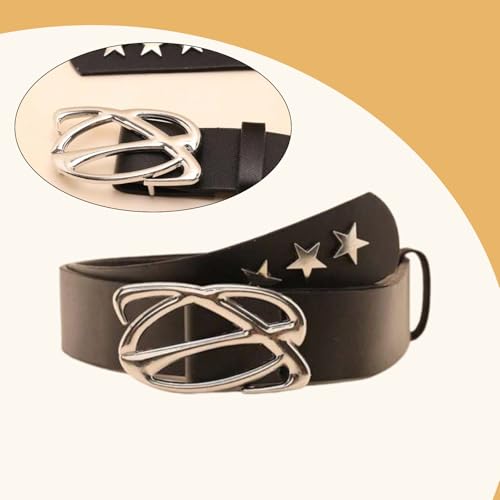 All Matching Waist Belt Star Studded Skinny Waistband Fashion Dress Belt Elegant Adult Pants Belt Simple Waist Decors3