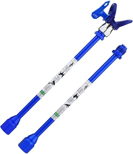 Miniatura 9 de JZXSJ - 2 piezas de 12 pulgadas (11.8 in) barra de extensión de pulverización+boquilla 517+boquilla punta protectora de repuesto G78-14 para pistola