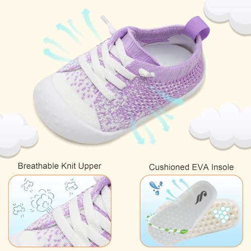 Image of JIASUQI Baby Shoes for Toddler Boys Girls Sneakers Slip on Walking Shoes for Babies