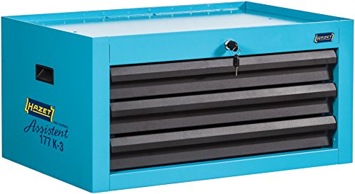HAZET Aufsatzkoffer (für Werkstattwagen Assistent 177, drei flache Schubladen, Schubladentraglast 20 kg) 177K-3 1 HAZET Aufsatzkoffer (für Werkstattwagen Assistent 177, drei flache Schubladen, Schubladentraglast 20 kg) 177K-3