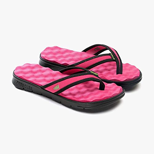 Image of Gone For a Run PR Soles Recovery Flip Flops - Pink - W7 & M6 - Unisex