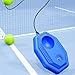 Self Training Tennis Rebounder Equipment, Durable Fill Base Tennis Buddy Pro Trainer, Portable for Indoor & Outdoor Practice Random Style. (Green-1pc)