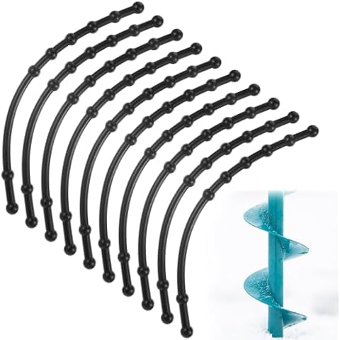 Pangda 10 Pcs Ice Auger Blade Protectors Cover