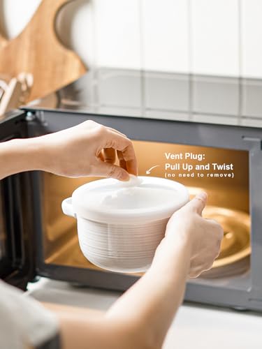 Le Tauci Soup Bowls With Handles And Silicone Lids thumb #2
