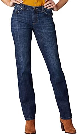 Petite Relaxed Fit Straight Leg Jean 