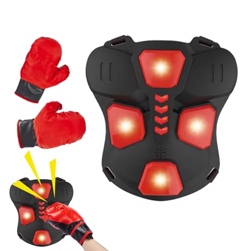 Lpoppcx Boxing Body Protector with Gloves