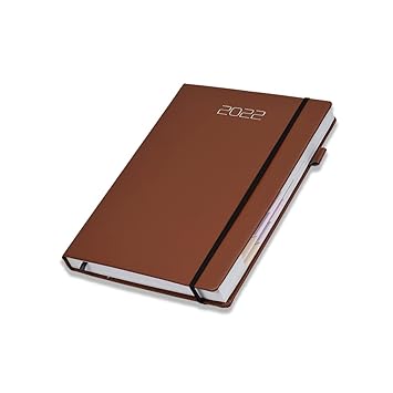 COI Blue Stylish Elastic Diary 2022 for Girls On A Travel Journal Planner Organizer Note Book for Man and Woman with A Pen.