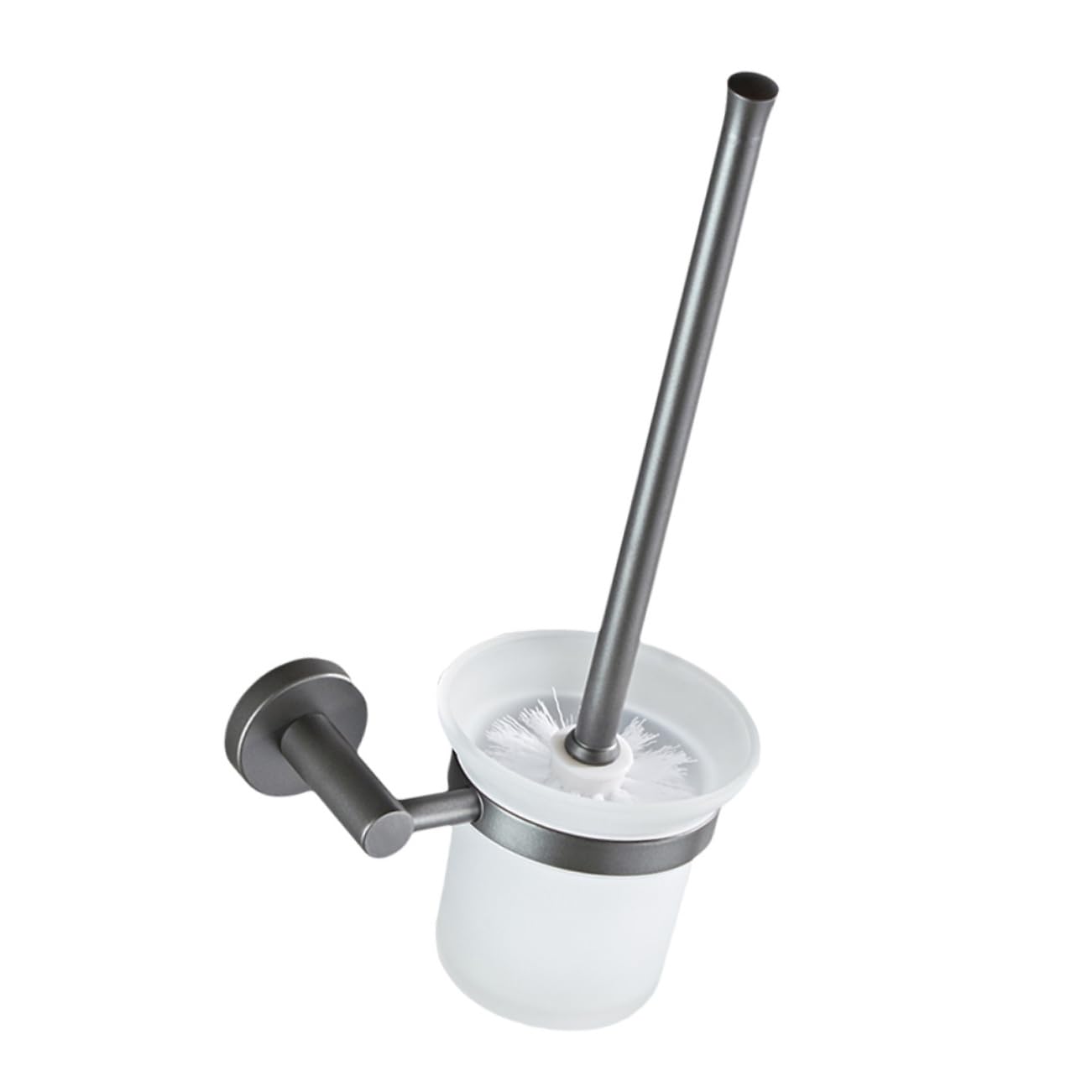 Brosse de toilette murale créative pour salle de bain moderne au design minimaliste