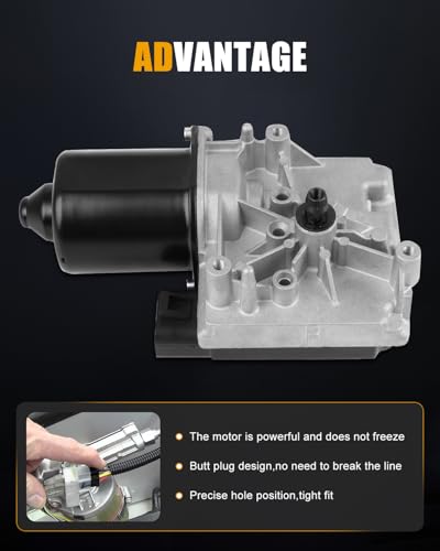 Image of ROADFAR Front Windshield Wiper Motor Compatible for Chevrolet for Cavalier | Fit For Chevrolet For Cavalier 1995-1997|For Pontiac For Sunfire 1995-1997|OEM:12363317|5 Pins