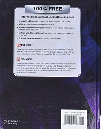 Cengage Learning Larson, Ron Calculus thumb #1