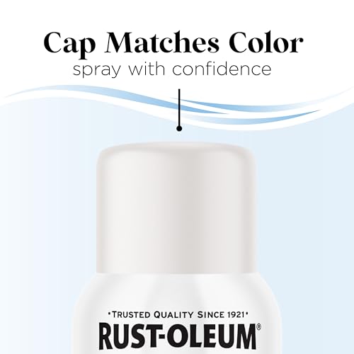 Image of Rust-Oleum Low Odor Spray Primer, 11 oz, Flat White, 6 Pack