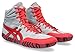 ASICS Men's Aggressor 5 Wrestling Shoes, 6.5, Sheet Rock/Classic RED