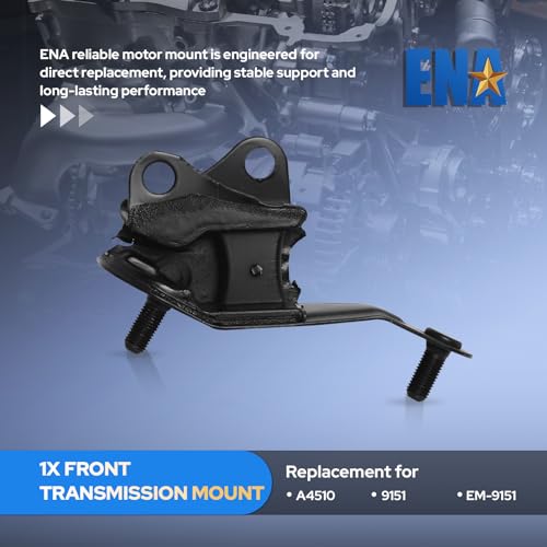 Image of ENA Engine Motor and Trans Mount Set of 6 Compatible with Honda 2003 2004 2005 2006 2007 Accord 2.4L Automatic Trans Replacement for A4526HY A4517 A4516 A4510 A4509 A4542