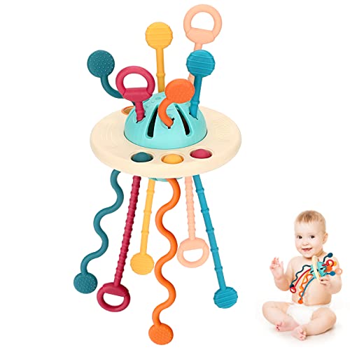 Aiface Juguetes sensoriales para bebés de 12 a 18 a 36 meses de silicona, juguetes Montessori para 1 2 años Cover