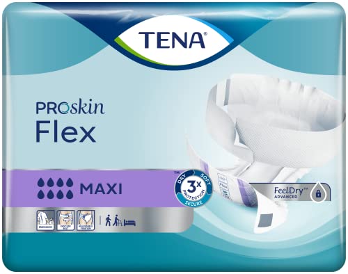 Tena Flex Maxi Extra-Large (XL) Inkontinenz-Windeln mit Klettverschluss
