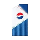 CafePress Pepsi Patterns 30'x60' Absorbent Cotton Back, Soft Beach, Pool Towel
