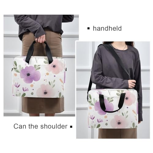 Funda para portátil ALAZA 13-15.6 pulgadas con estampado morado miniatura 7
