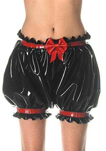 Latex Gummi Rubber Black Medium Bloomers Trousers Pants 0.4mm
