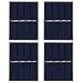 Mothinessto 4Pcs Kit Pannello Solare Caricabatterie Solare Epossidico Fai-da-Te per Ricarica Batteria Solare Giocattolo Leggero 60x80mm 0.65W 2V