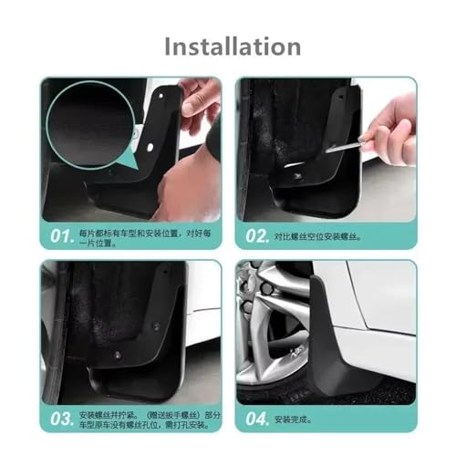 Guardabarros para S-MAX y Galaxy que evitan salpicaduras y daños 5