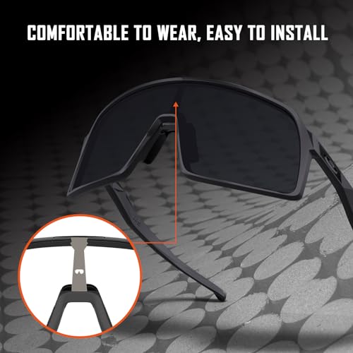 Image of Replacement Wicket for Oakley Sutro OO9406 /Sutro Asian Fit OO9406A /Sutro S OO9462 Sunglass - Silver