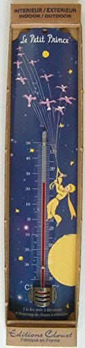 Termometro deco metallo il piccolo principe il