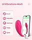 Vibrator mit Fernbedienung Sex Spielzeug für die Frau Vibration, Vibratorensets für Frauen mit App, Sexspielzeug für Paare Extrem Sex Toys Leise Vibro ei, Dildo Sex Toyset Damen Klitoris (Pink)