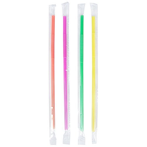 Pitillos neon extendidos de 8.75 a 11 pulgadas 100 unidades miniatura 6