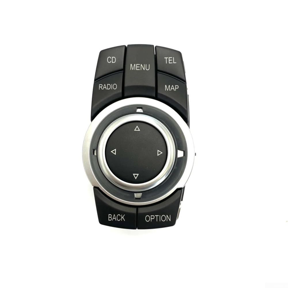 4-poliger Media-Switch-Controller, für 1 E82 3 E90 X1 E84 X5 E70 X6 E71 Mittelkonsole Multimedia Joystick Button Ersatz OEM 65829231116