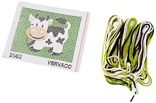 Vervaco - Kit para Tapiz, diseño de Vaca, Multicolor Cover