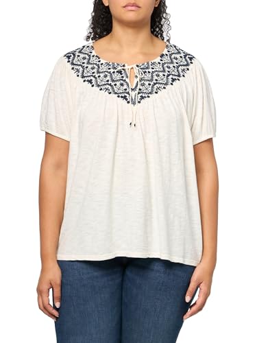 Lucky Brand Women's Embroidered Peasant Top