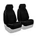 Coverking Custom Fit 50/50 Bucket Seat Cover for Select Hummer H2 Models - Alcantara (Black)