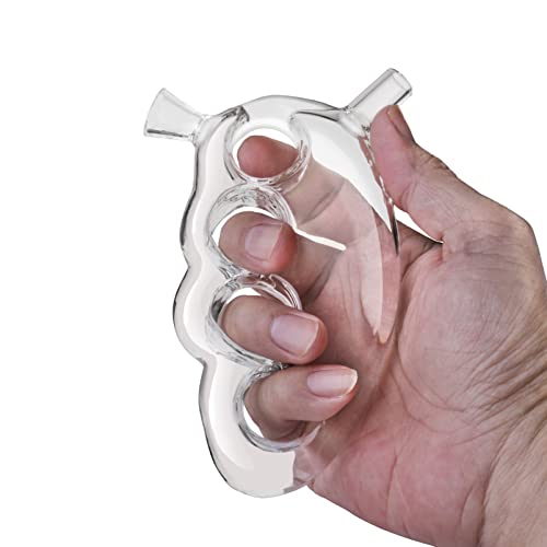 Handheld Mini-Shisha, tragbare Glas-Shisha mit Silikon-Wasserpfeife, Geschenk für Freund, Vater, Ehemann oder Freunde… – Bild 5