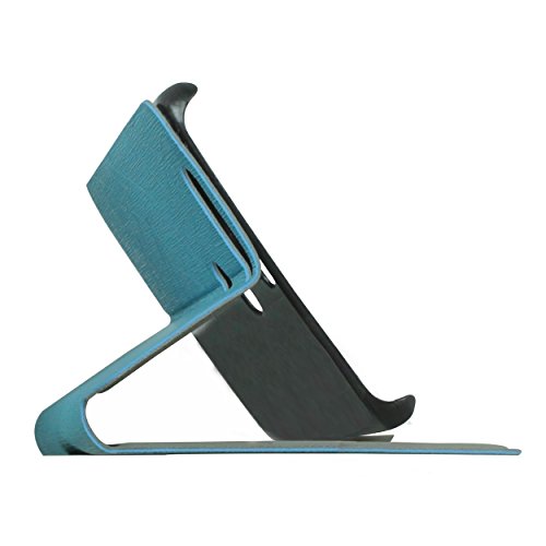 Image of Heartly Premium Luxury PU Leather Flip Stand Back Case Cover for Huawei Honor V8 - Blue