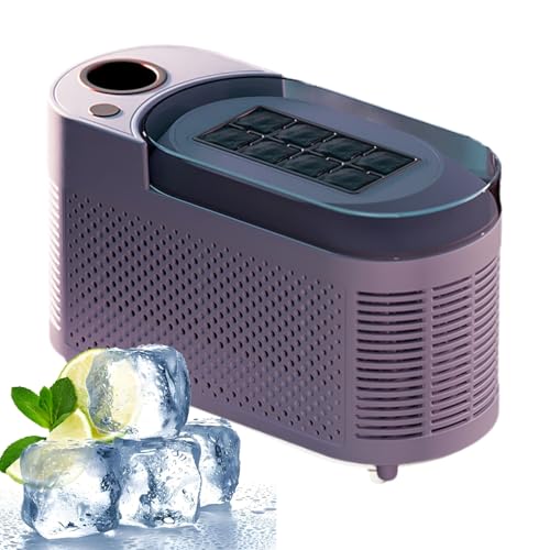 Fabricadora de cubos de hielo de encimera mini 8 cubos en 10 min miniatura 1