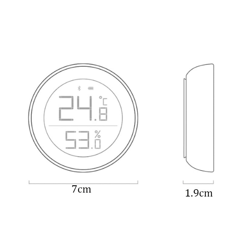 Indoor Household Precision Humidity Temperature Measuring Device