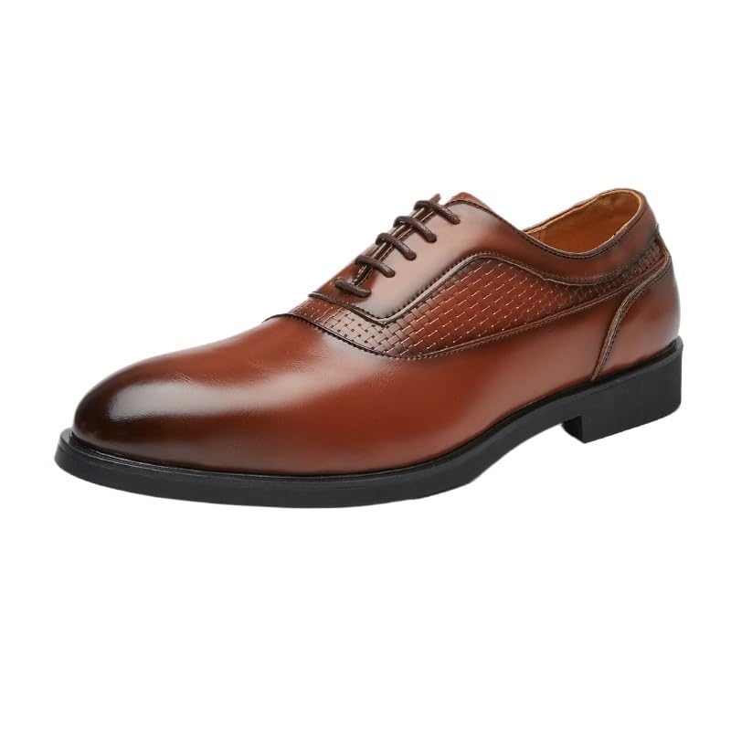 Men's Lightweight Formal Shoes Vegan Leather Dress Shoes Men's Professional Oxfords